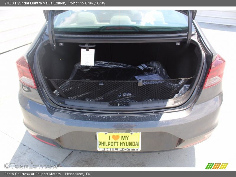 Portofino Gray / Gray 2020 Hyundai Elantra Value Edition