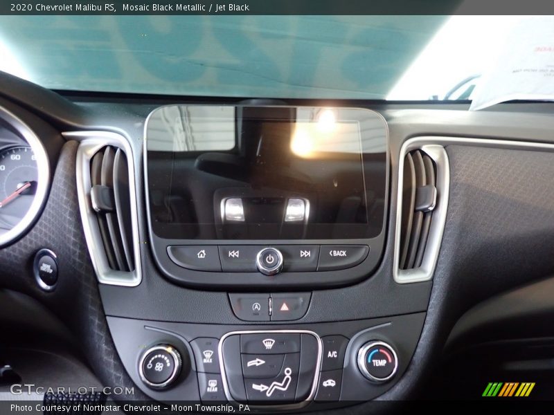 Mosaic Black Metallic / Jet Black 2020 Chevrolet Malibu RS