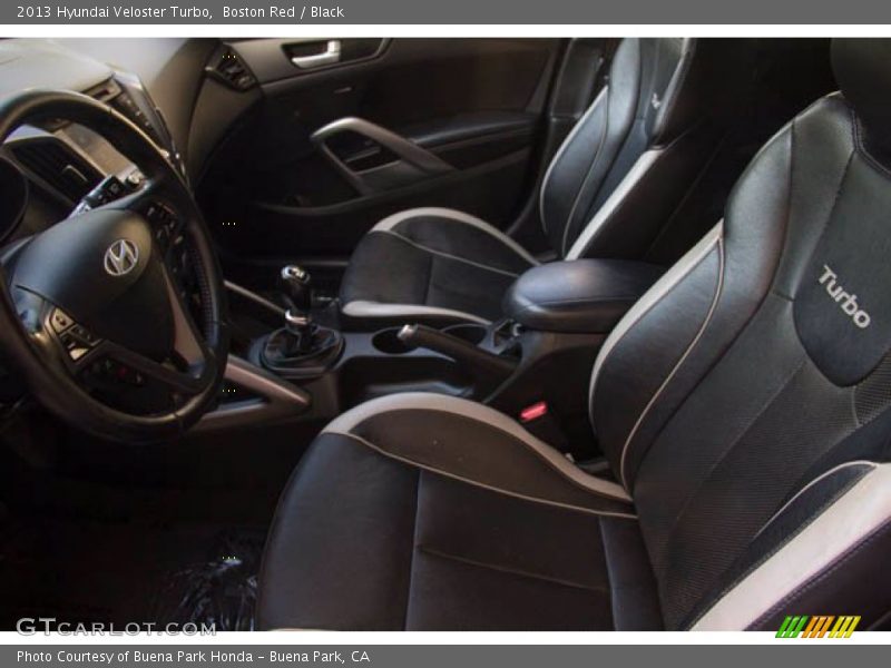 Boston Red / Black 2013 Hyundai Veloster Turbo