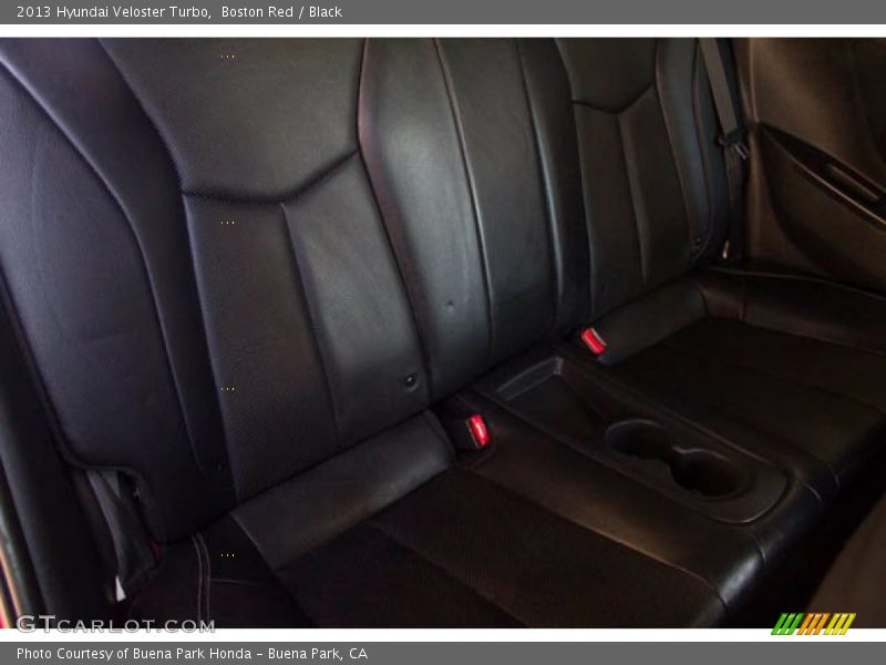 Boston Red / Black 2013 Hyundai Veloster Turbo