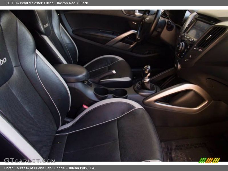 Boston Red / Black 2013 Hyundai Veloster Turbo