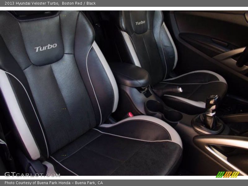 Boston Red / Black 2013 Hyundai Veloster Turbo