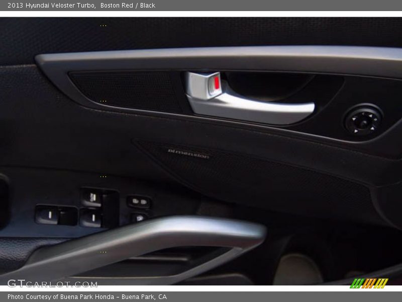 Boston Red / Black 2013 Hyundai Veloster Turbo