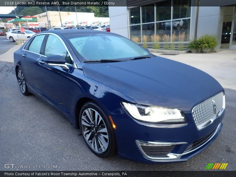 Front 3/4 View of 2018 MKZ Reserve AWD