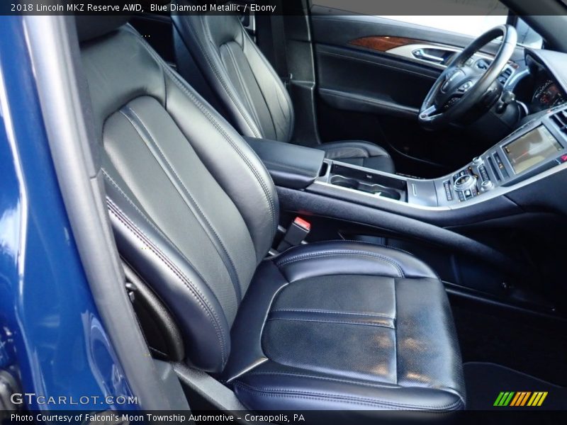 Front Seat of 2018 MKZ Reserve AWD
