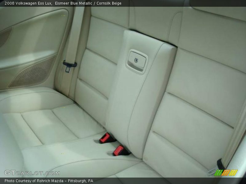 Eismeer Blue Metallic / Cornsilk Beige 2008 Volkswagen Eos Lux