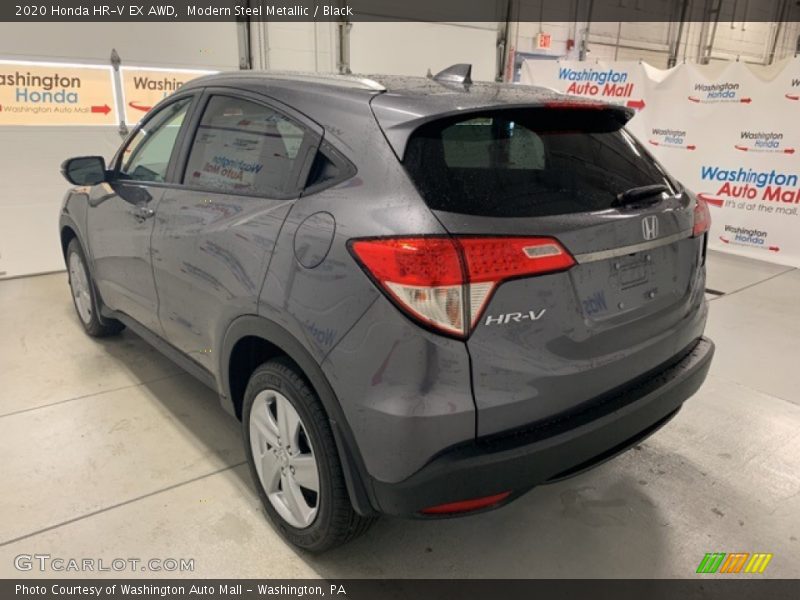 Modern Steel Metallic / Black 2020 Honda HR-V EX AWD
