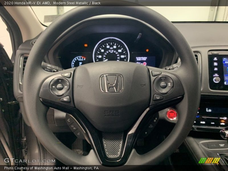 Modern Steel Metallic / Black 2020 Honda HR-V EX AWD