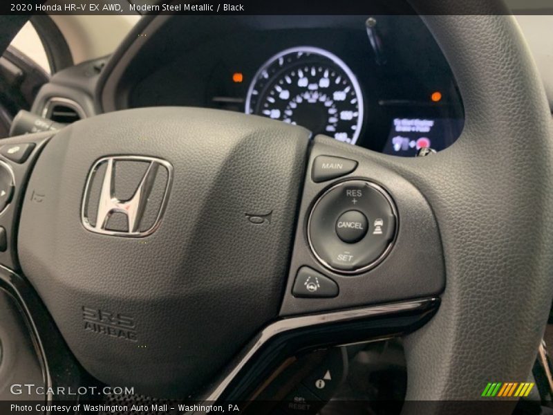 Modern Steel Metallic / Black 2020 Honda HR-V EX AWD