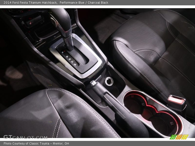 Performance Blue / Charcoal Black 2014 Ford Fiesta Titanium Hatchback