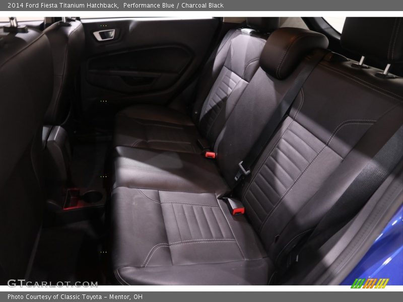 Performance Blue / Charcoal Black 2014 Ford Fiesta Titanium Hatchback