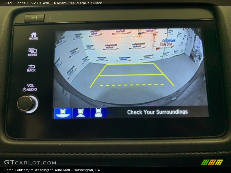 Modern Steel Metallic / Black 2020 Honda HR-V EX AWD