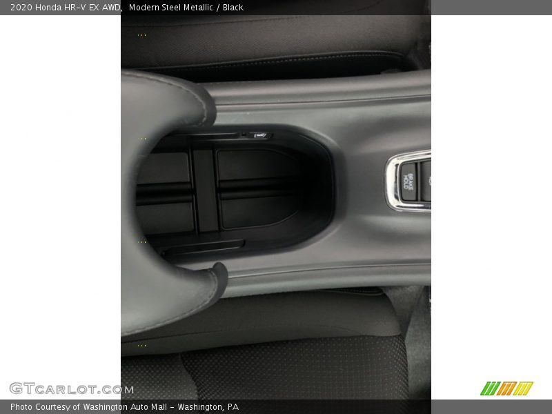 Modern Steel Metallic / Black 2020 Honda HR-V EX AWD
