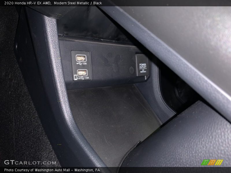 Modern Steel Metallic / Black 2020 Honda HR-V EX AWD