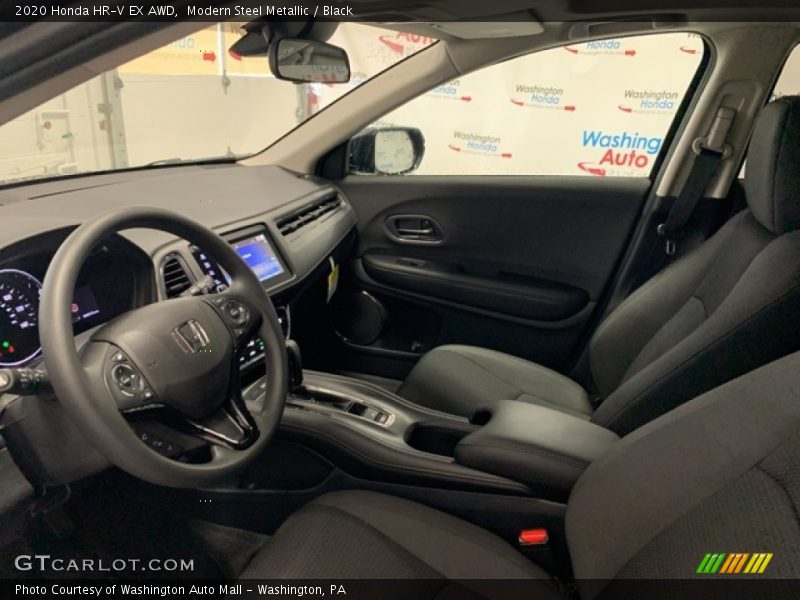 Modern Steel Metallic / Black 2020 Honda HR-V EX AWD