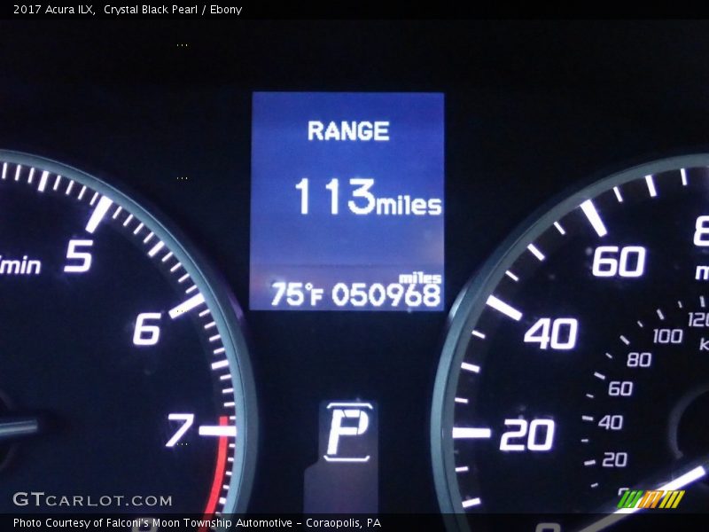 Crystal Black Pearl / Ebony 2017 Acura ILX