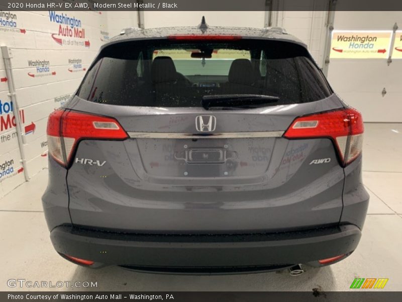 Modern Steel Metallic / Black 2020 Honda HR-V EX AWD