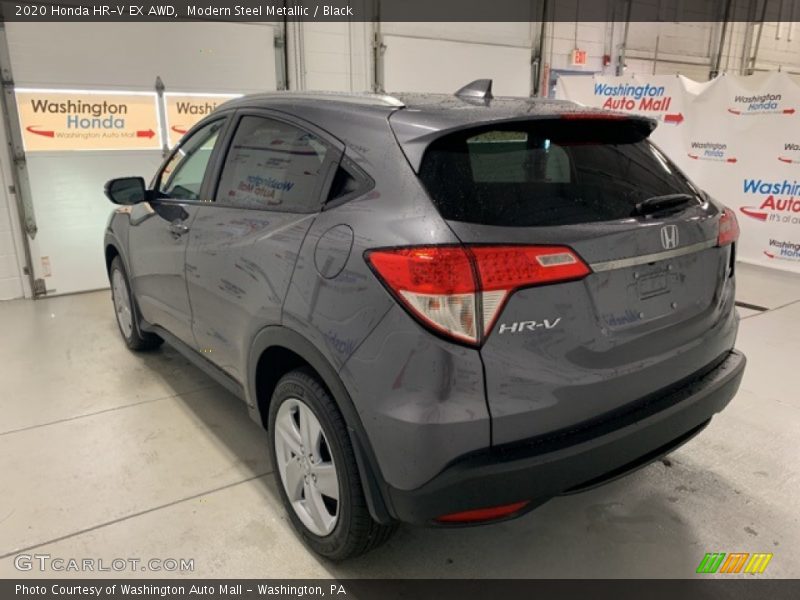 Modern Steel Metallic / Black 2020 Honda HR-V EX AWD