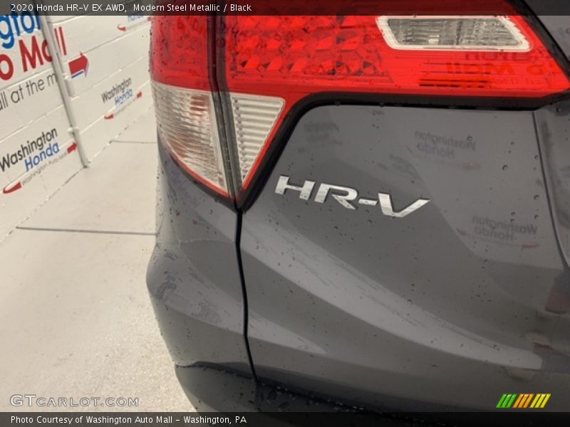 Modern Steel Metallic / Black 2020 Honda HR-V EX AWD