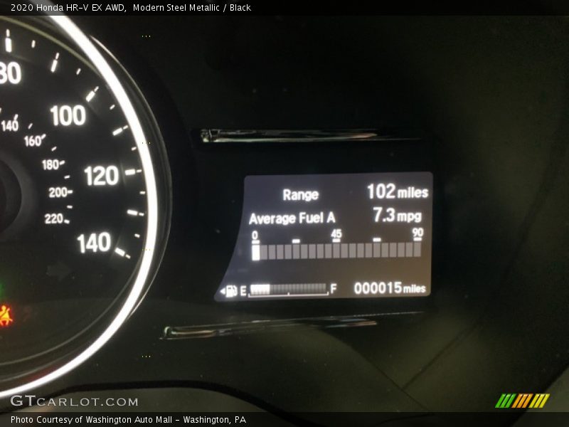 Modern Steel Metallic / Black 2020 Honda HR-V EX AWD