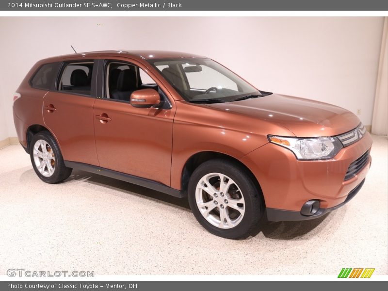 Copper Metallic / Black 2014 Mitsubishi Outlander SE S-AWC