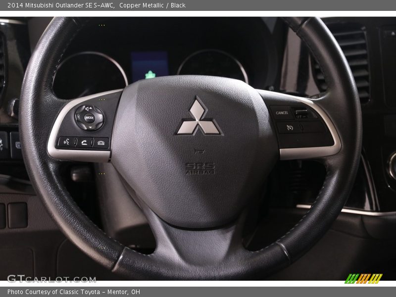 Copper Metallic / Black 2014 Mitsubishi Outlander SE S-AWC