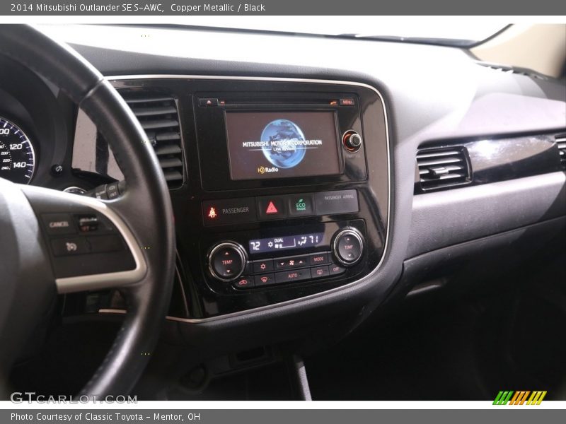 Copper Metallic / Black 2014 Mitsubishi Outlander SE S-AWC