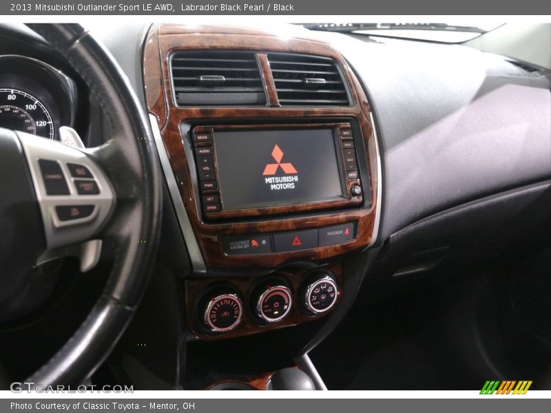 Controls of 2013 Outlander Sport LE AWD