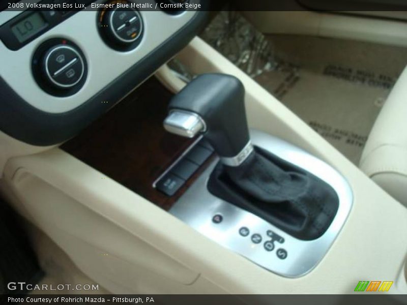 Eismeer Blue Metallic / Cornsilk Beige 2008 Volkswagen Eos Lux