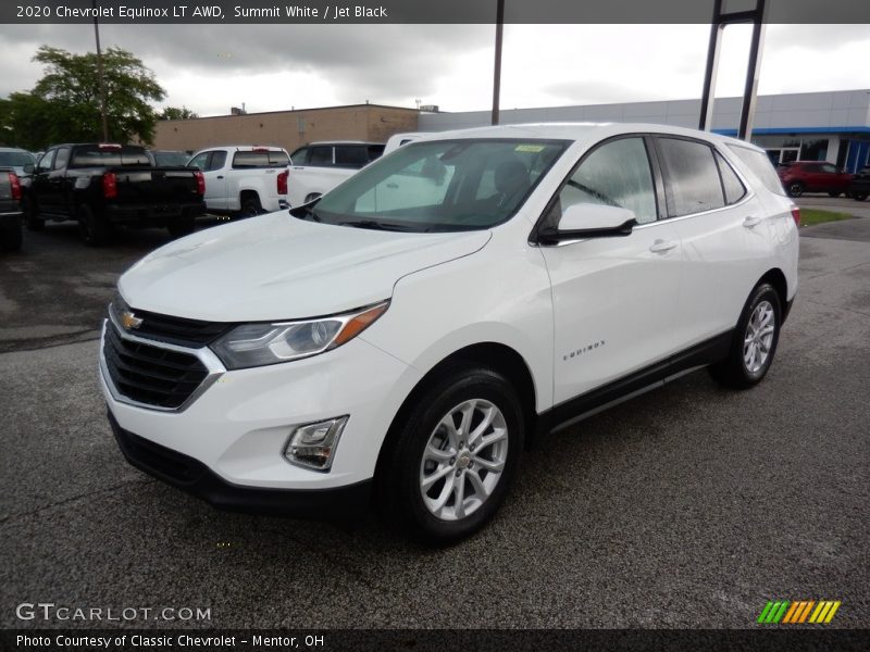 Summit White / Jet Black 2020 Chevrolet Equinox LT AWD