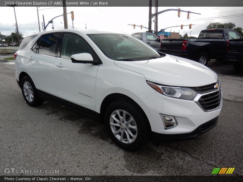 Summit White / Jet Black 2020 Chevrolet Equinox LT AWD