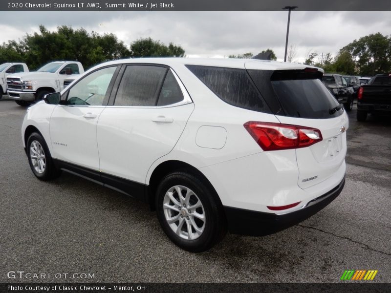 Summit White / Jet Black 2020 Chevrolet Equinox LT AWD