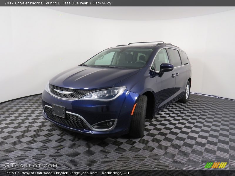 Jazz Blue Pearl / Black/Alloy 2017 Chrysler Pacifica Touring L