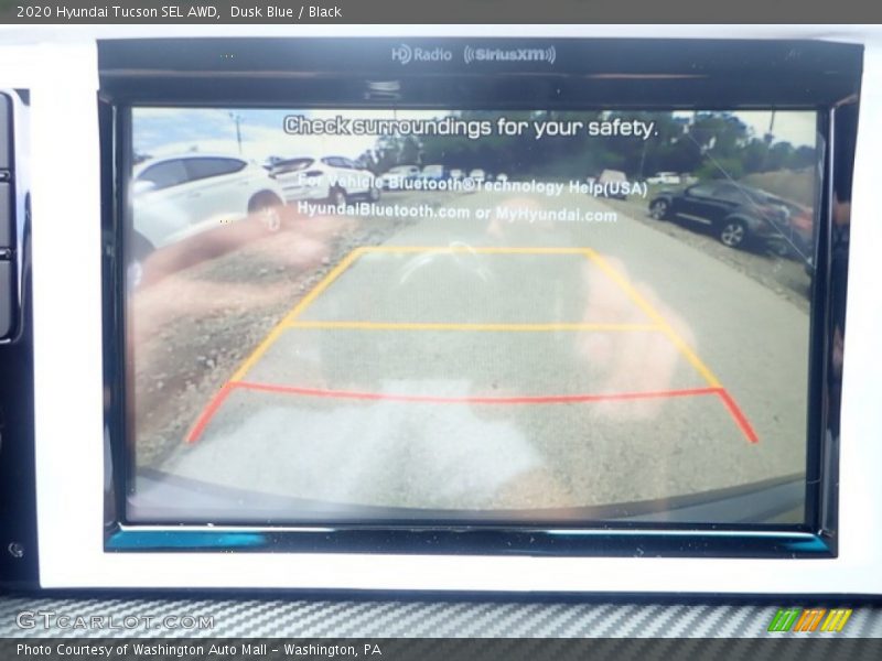 Dusk Blue / Black 2020 Hyundai Tucson SEL AWD