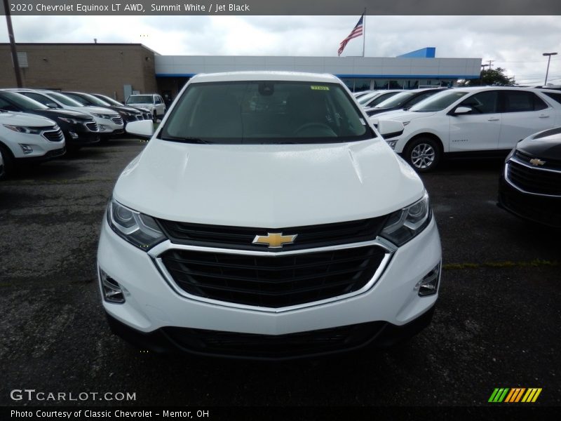 Summit White / Jet Black 2020 Chevrolet Equinox LT AWD