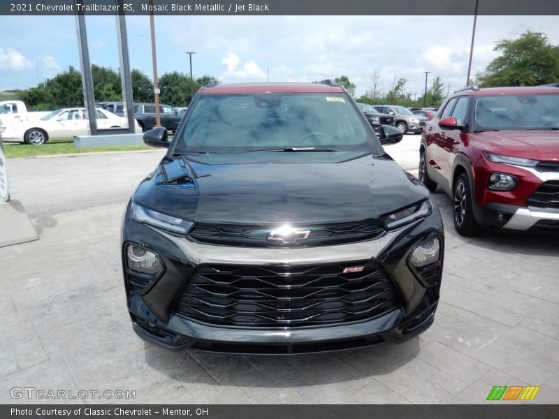 Mosaic Black Metallic / Jet Black 2021 Chevrolet Trailblazer RS