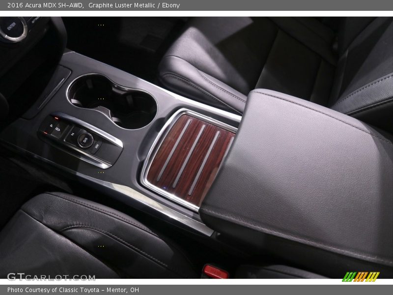 Graphite Luster Metallic / Ebony 2016 Acura MDX SH-AWD