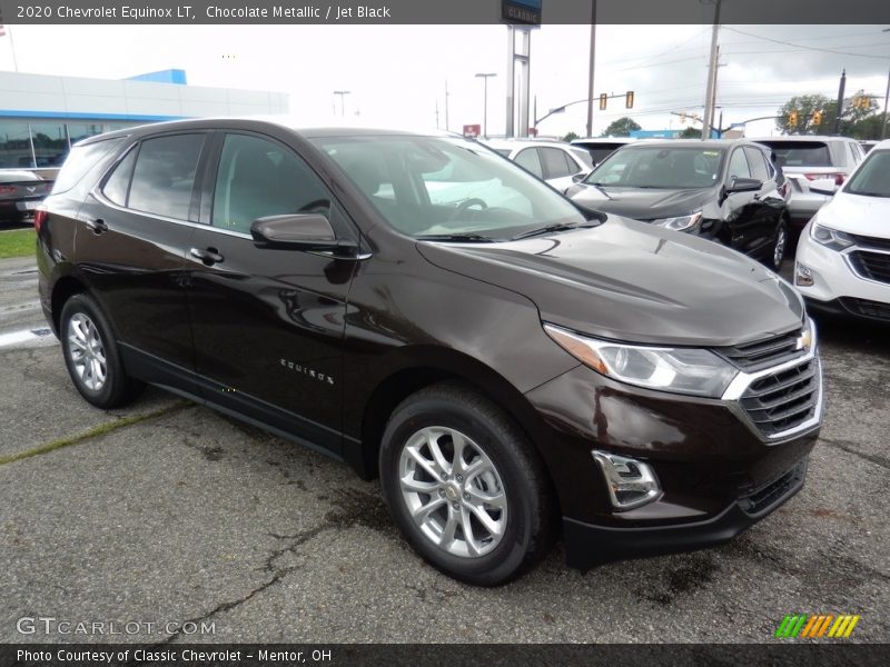 Chocolate Metallic / Jet Black 2020 Chevrolet Equinox LT