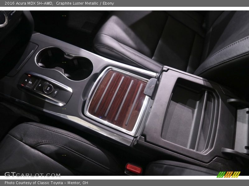 Graphite Luster Metallic / Ebony 2016 Acura MDX SH-AWD