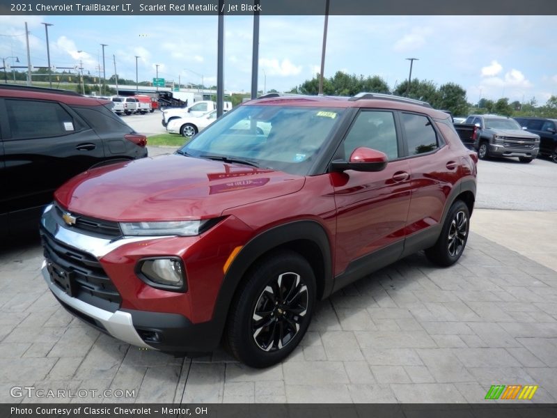 Scarlet Red Metallic / Jet Black 2021 Chevrolet TrailBlazer LT