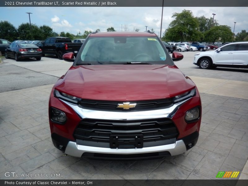 Scarlet Red Metallic / Jet Black 2021 Chevrolet TrailBlazer LT