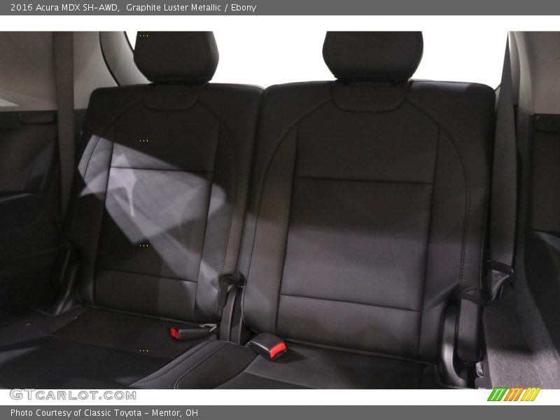 Graphite Luster Metallic / Ebony 2016 Acura MDX SH-AWD