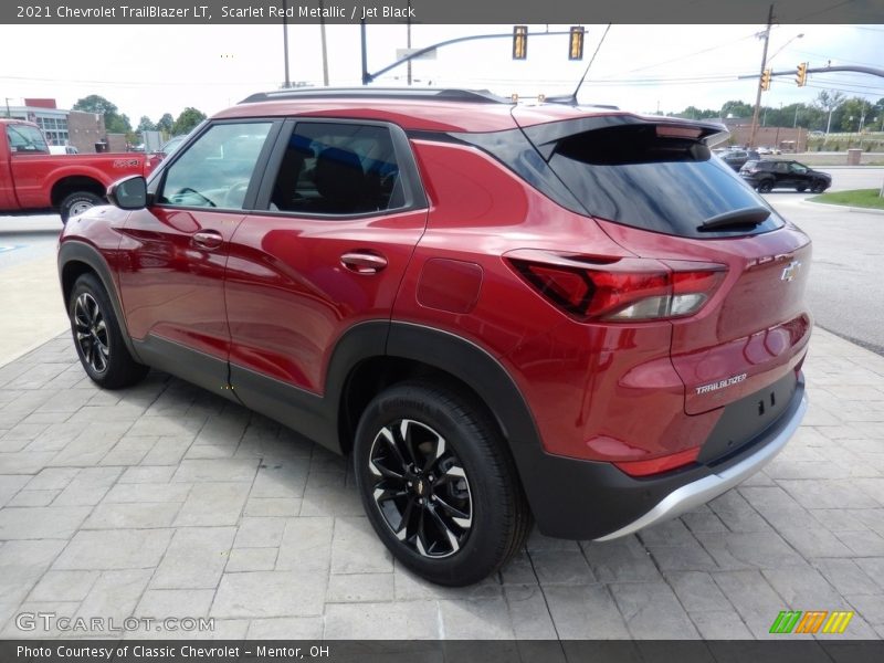 Scarlet Red Metallic / Jet Black 2021 Chevrolet TrailBlazer LT