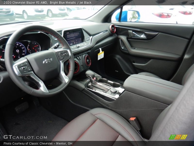 Bright Blue Metallic / Jet Black 2020 Chevrolet Blazer RS AWD