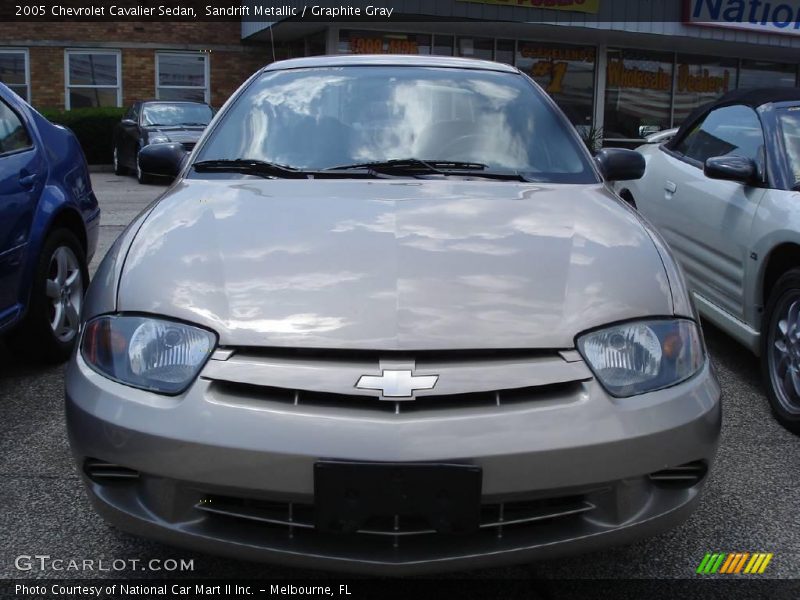Sandrift Metallic / Graphite Gray 2005 Chevrolet Cavalier Sedan