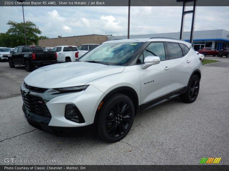 Silver Ice Metallic / Jet Black 2020 Chevrolet Blazer RS AWD