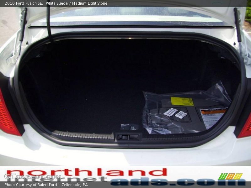 White Suede / Medium Light Stone 2010 Ford Fusion SE