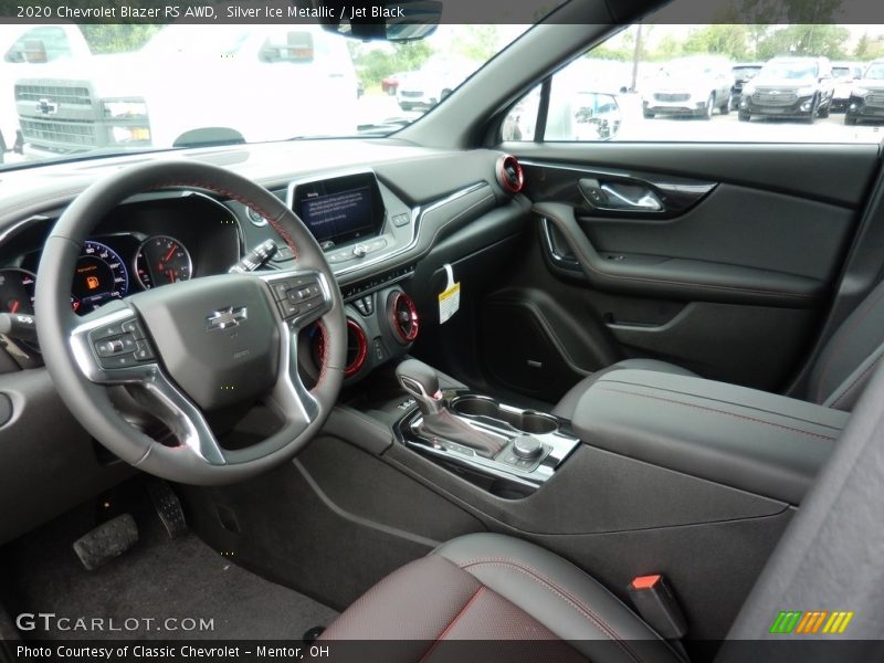 Silver Ice Metallic / Jet Black 2020 Chevrolet Blazer RS AWD