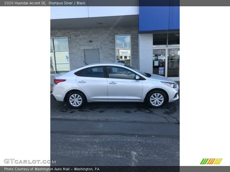 Olympus Silver / Black 2020 Hyundai Accent SE