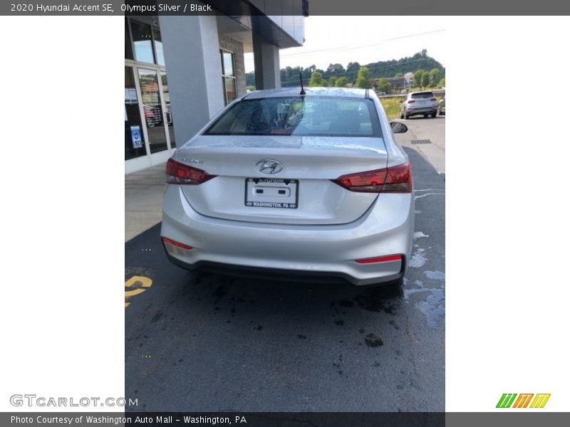 Olympus Silver / Black 2020 Hyundai Accent SE